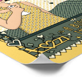 Ein Vogel im Hand_C_8x10-Poster Poster (Ecke)