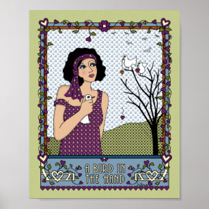 Ein Vogel in der Hand_A_8x10 Poster