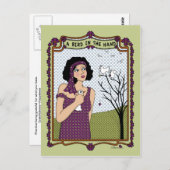 Ein Vogel in der Hand_A_Postkarte Postkarte (Vorne/Hinten)