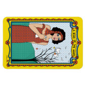 Ein Vogel in der Hand_B Flex Magnet 6"x4" (Horizontal)