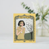 Ein Vogel in der Hand_C_ Postkarte (Stehend Vorderseite)