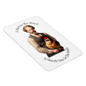 Ein Vogel in der Hand Flexible Magnet (Rechte Seite)