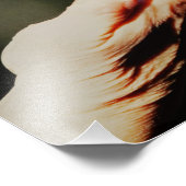 Ein Vogel in der Hand Fotodruck (Ecke)