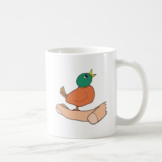 Ein Vogel in der Hand ist in Bush zweitrangig Kaffeetasse (Rechts)