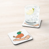 Ein Vogel in der Hand ist in Bush zweitrangig Untersetzer (Rechte Seite)