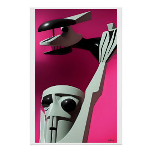 Ein Vogel in der Hand Poster