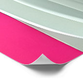 Ein Vogel in der Hand Poster (Ecke)