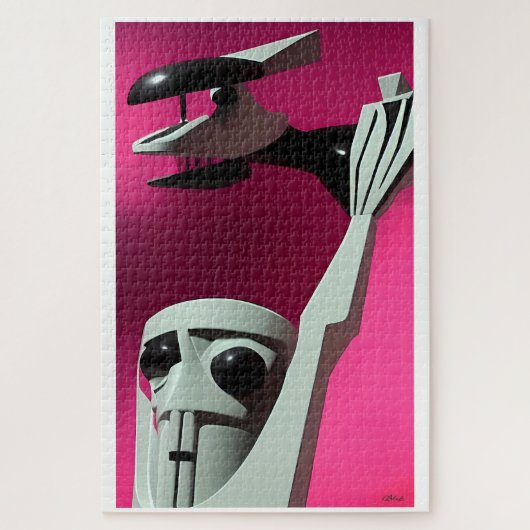 Ein Vogel in der Hand Puzzle (Vertikal)