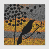 Ein Vogel unter dem Feathers Magnet (Vorderseite)