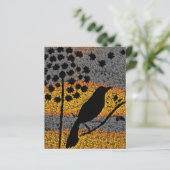 Ein Vogel unter den Feathers Paper Sheet (Stehend Vorderseite)