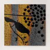 Ein Vogel unter den Federn Puzzle (Horizontal)