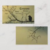 Ein Vogel Visitenkarte (Vorne/Hinten)