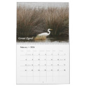 Ein Vogel während jeder Jahreszeit Kalender (Feb 2026)