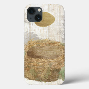 Ein Vogelnest mit einem braunen Ei Case-Mate iPhone Hülle