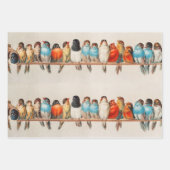 Ein Vogelpark, 1880 von Hector Giacomelli Geschenkpapier Set (Vorderseite 2)