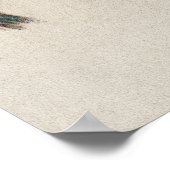 Ein Vogelpark, 1880 von Hector Giacomelli Poster (Ecke)