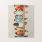 Ein Vogelpark, 1880 von Hector Giacomelli Puzzle (Vertikal)