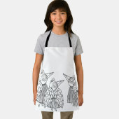 ein Vogeltreffen Schürze (Insitu)