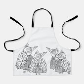 ein Vogeltreffen Schürze (Vorderseite)