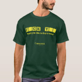 Ein Vokal! T-Shirt (Vorderseite)