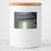 Ein Vollmond, der die ästhetische Kunst der Ägäis Lebensmitteletikett (Vorderseite)