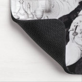 Ein Voluptuary unter den Horror der Verdauung Mousepad (Ecke)