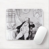 Ein Voluptuary unter den Horror der Verdauung Mousepad (Mit Mouse)