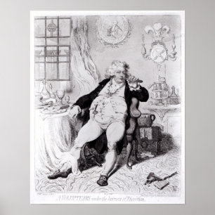 Ein Voluptuary unter den Horror der Verdauung Poster