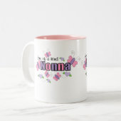 Ein von einem netten Nonna Zweifarbige Tasse (Vorderseite Links)
