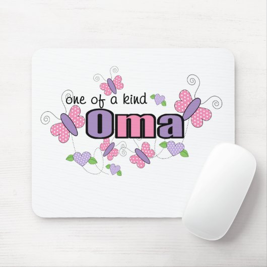 Ein von einem netten Oma Mousepad (Mit Mouse)