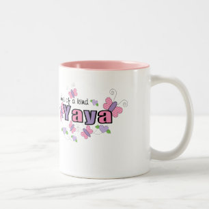 Ein von einem netten YaYa Zweifarbige Tasse