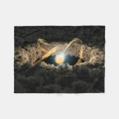 Ein von einer protoplanetären Diskette umgebener S Fleecedecke (Vorderseite (Horizontal))