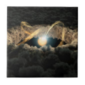 Ein von einer protoplanetären Diskette umgebener S Fliese (Vorderseite)