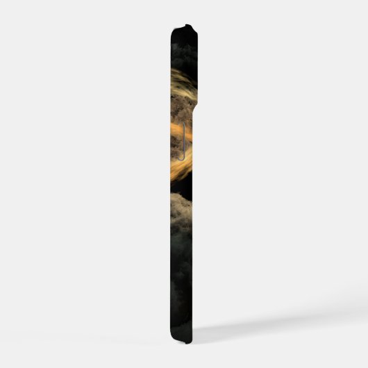 Ein von einer protoplanetären Diskette umgebener S iPhone 15 Hülle (Rechte Seite)