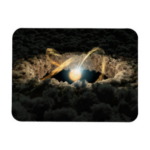 Ein von einer protoplanetären Diskette umgebener S Magnet