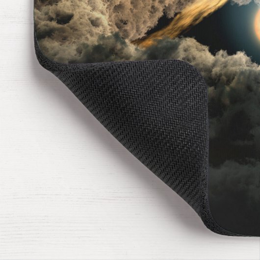 Ein von einer protoplanetären Diskette umgebener S Mousepad (Ecke)