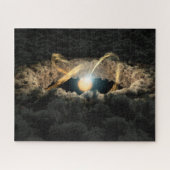 Ein von einer protoplanetären Diskette umgebener S Puzzle (Horizontal)