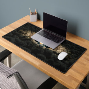 Ein von einer protoplanetären Diskette umgebener S Schreibtischunterlage