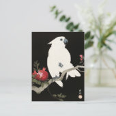 Ein von Ohara Koson gezeichnet Holzschnitt Postkarte (Stehend Vorderseite)