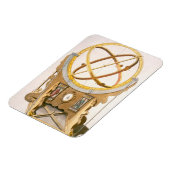 Ein von Tycho Brahe (1546-1601) entworfenes Orerie Magnet (Linke Seite)