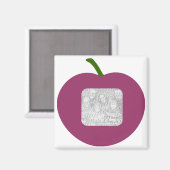 Ein Vorlagenmagnet für Plättchen Magnet (Vorderseite/Rückseite)