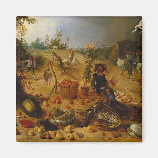 Ein Vorwand für den Herbst Magnet (Vorne)