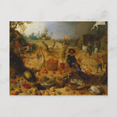 Ein Vorwand für den Herbst Postkarte (Vorderseite)