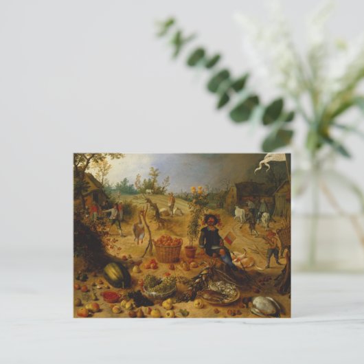 Ein Vorwand für den Herbst Postkarte (Stehend Vorderseite)