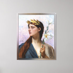 Ein Vorwurf des Sieges von Jules Joseph Lefebvre Leinwanddruck