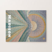 Ein vulkanischer Serenade Personalisiert Puzzle (Horizontal)