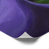 Ein wachsames Auge | Fantasy Tuxedo Cat Art Poster (Ecke)