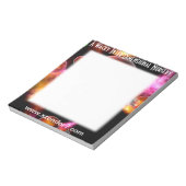 Ein wackeliger interdimensionaler Kinderzimmer-Edi Notizblock (Rotiert)