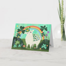 "Ein wackeliges Glück für dich" Lucky Lamb Karte