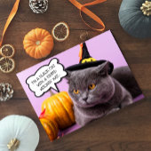 Ein wackeliges Halloween Karte